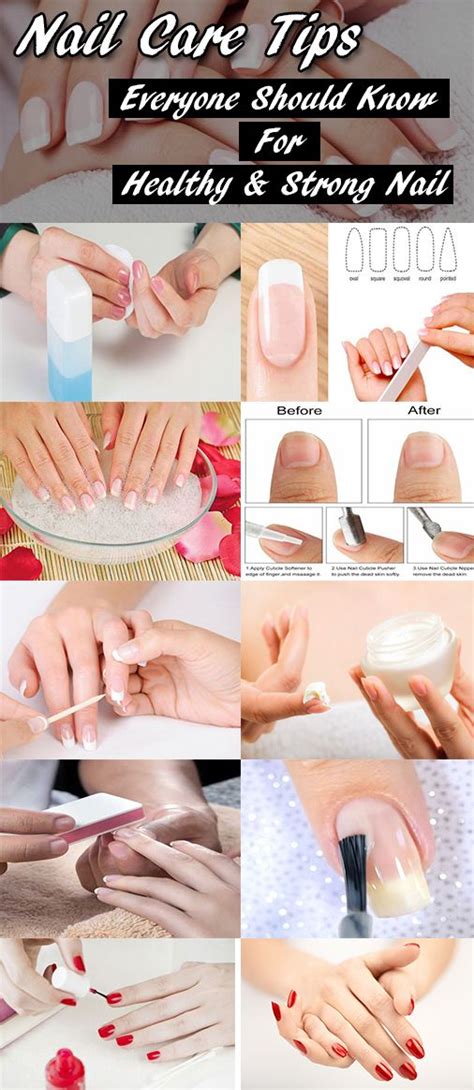 Tips For Growing Healthy Nails That You Need To Know Nail Care Tips Healthy Nails Natural