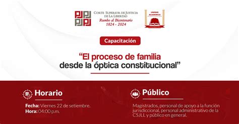 Capacitaci N Online El Proceso De Familia Desde La Ptica Constitucional