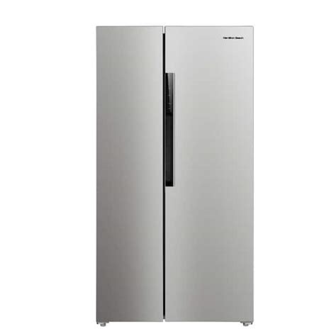 Hamilton Beach Cu Ft French Door Refrigerator In Vcm Silver