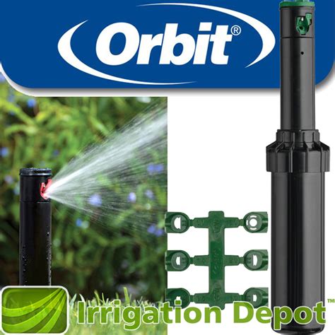 Irrigation Sprinklers Orbit Watering Of A Surface Measuring More