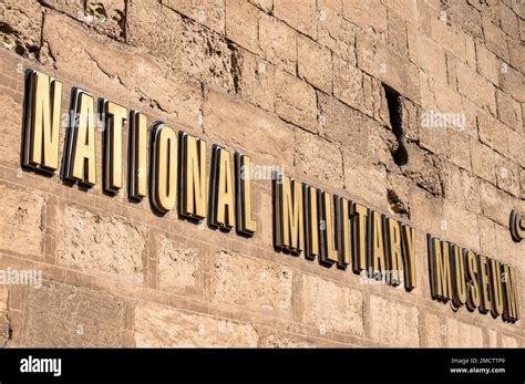 Name Sign On The Wall Of The National Military Museum In The Salah El