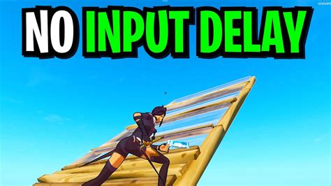 How To Get Less Input Delay In Fortnite Youtube