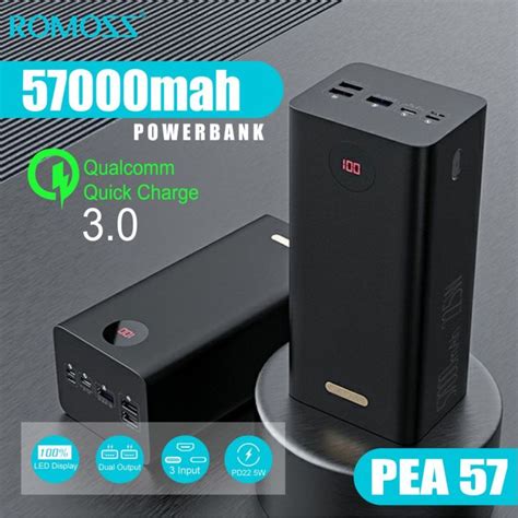 Romoss Mah Mah Mah Fast Charging High Capacity Original