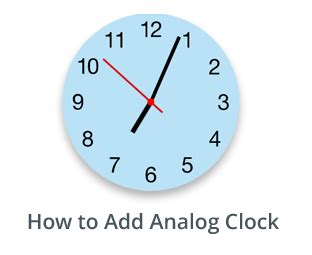 The daily life magazine : How to Add an Analog Clock Widget in Blogger