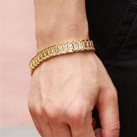 Pulsera De Oro De 18 K Para Hombre Collar De Miami Cubano Para Iced Out