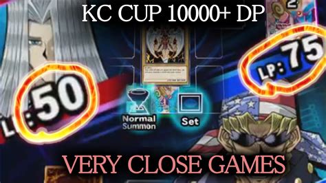 Yu Gi Oh Duel Links Kc Cup Live 6 Two Close Duels At 10000 Dp Deck Keith Venus Youtube