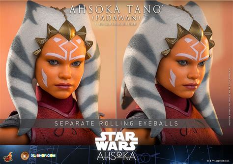 Hot Toys TMS123 Star Wars Ahsoka 1 6th Scale Ahsoka Tano Padawan Collectible Figure