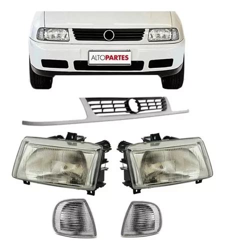 Kit Optica Giro Parrilla Volkswagen Polo Caddy 96 97 98 2000