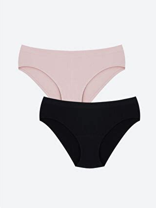 LCW DREAM Jednostavne bikini gaćice 2 pakovanje S5BO52Z8 CVL LC Waikiki