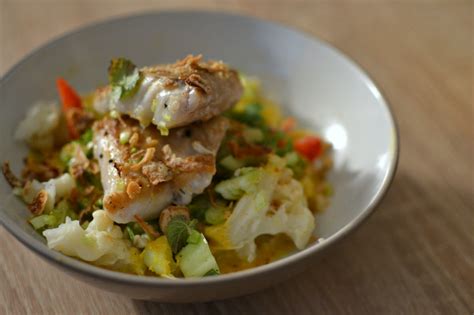 Filet De Lieu Noir Au Curry Et Au Lait De Coco La Recette Facile Et