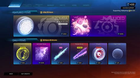 Rocket League Shop On Twitter Item Shop For Https T Co