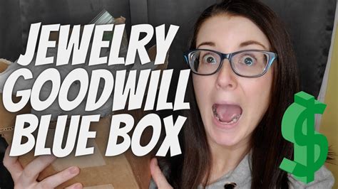 Goodwill Blue Box Review Blue Box Jewelry Jewelry Unboxing