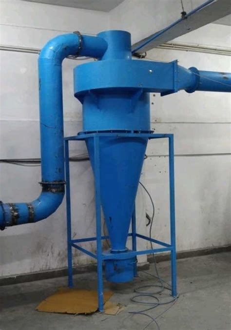 Semi Automatic Powder Coated 3 HP Cyclone Dust Collector Single Phase