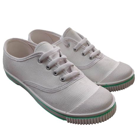 Canvas Boys White School Shoes at Rs 130/pair in New Delhi | ID: 2849074011788