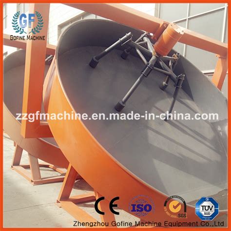 Chicken Manure Organic Fertilizer Disc Granulator China Disk