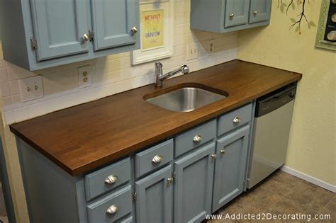 How To Stain And Seal Butcher Block Addicted 2 Decorating®