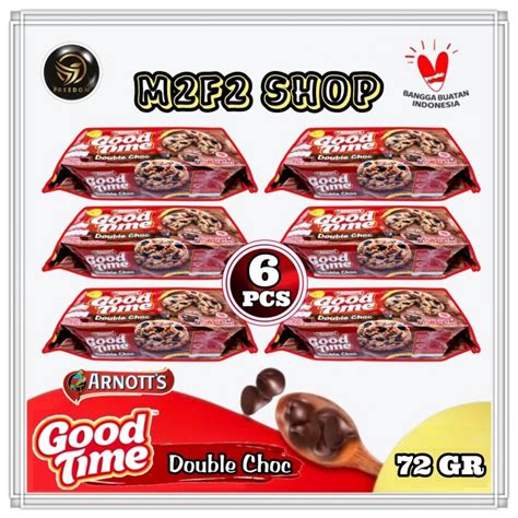 Jual Good Time Double Choco Cookies Kukis Cokelat Gr Kemasan