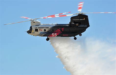 ‘Quick Reaction Force’ helicopters deployed for firefighting in Southern California