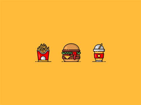 Food & Drink Icons by Hendi Perkasa on Dribbble