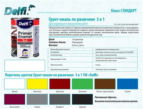 Грунт-эмаль на ржавчину Delfi 3в1 Серая матовая 2.8кг – фото, отзывы ...