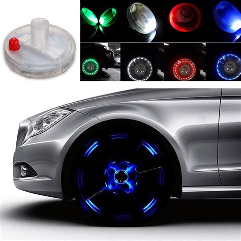 13 Modes Solar Energy Car Bike Motorcycle LED Flash Solar Wheel Tire