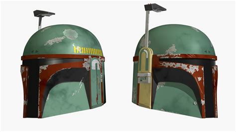 boba fett helmet 3d max