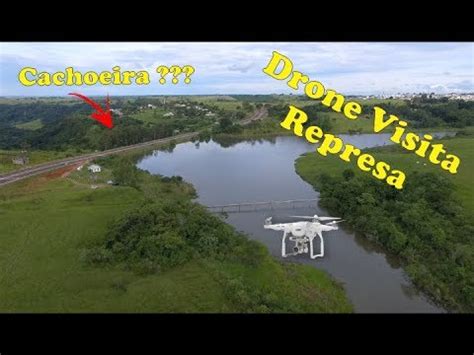 Drone Visita Represa Cascata e Cachoeira Marília SP YouTube