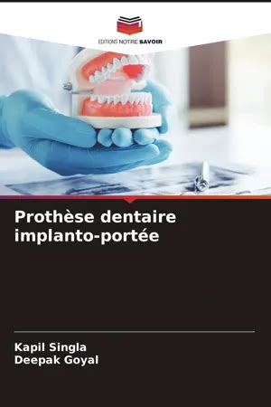 PDF Prothèse dentaire implanto portée de Kapil Singla libro