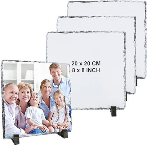 Amazon Akolafe Pack Sublimation Slate Blanks X Inch Photo