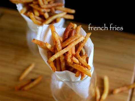 French Fries Recipe Crispy Potato Finger Chips Recipe Hebbars Kitchen