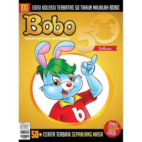 Jual Majalah Bobo Edisi Koleksi 50 Tahun Po Shopee Indonesia