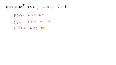 Solved Using The Intermediate Value Theorem Dete