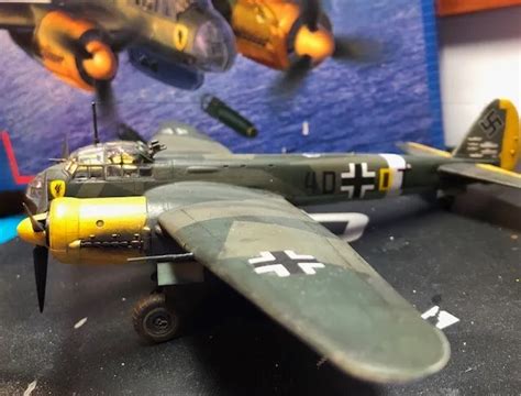 JUNKERS JU 88A 4 Scale 1 72 HAND BUILT REVELL Kit PREORDER EUR 128