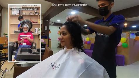 Birthday Hair Cut Perimeter Salon Bangalore Basaveshwara Nagar