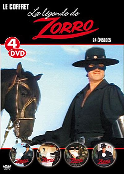 La Légende de Zorro Coffret de 24 épisodes DVD Zone 2 Achat