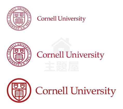 康奈尔大学Cornell University校徽logo源文件 主题屋