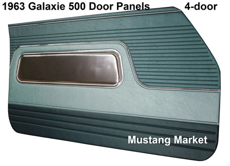 1963 Galaxie 500 Door Panels