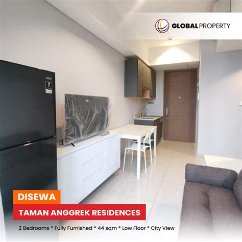 Turun Harga Taman Anggrek Residences Bed Low Floor Fully Furnished