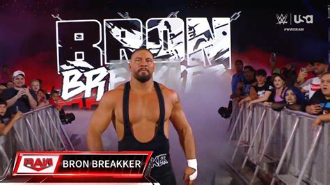 Bron Breakker Entrance WWE Monday Night Raw June 17 2024 YouTube