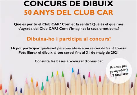 El Bloc De Sant Tom S Concurs De Dibuix Amb Motiu Dels Anys Del