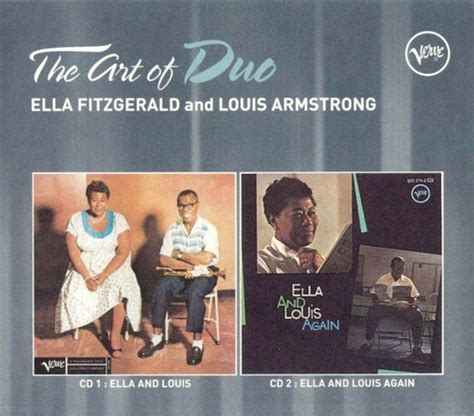 Art Of Duo Ella And Louis Ella And Louis Again Ella Fitzgerald