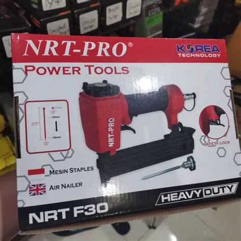 Mesin Paku Tembak F Hd Nrt Pro Air Nailer Kompresor F Pneumatik