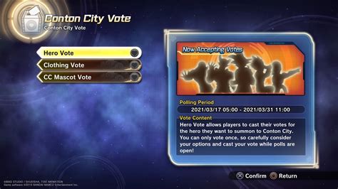 Dragon Ball Xenoverse Conton City Vote Youtube