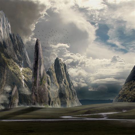 My Project In Matte Painting Creating Photorealistic Worlds Course