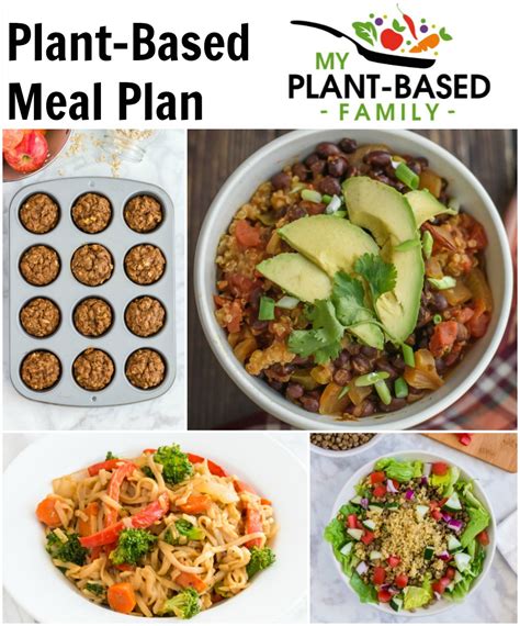 Plant-Based Meal Plan - My Plant-Based Family