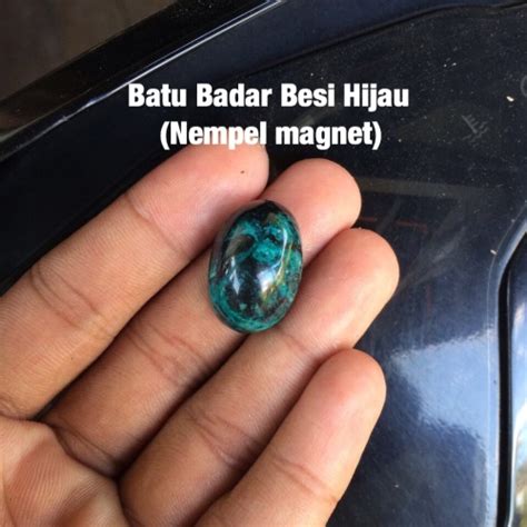 Jual Batu Badar Besi Hijau Nempel Magnet Kab Banjar Pusaka Bahari