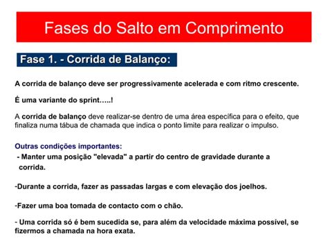 Atletismo Saltos Comprimento Altura Triplo Ppt