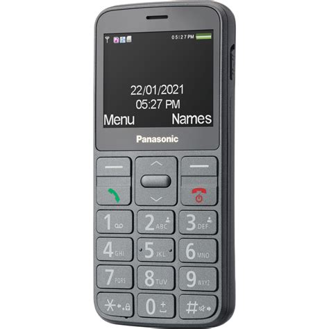 Panasonic KX TU160 telefon komórkowy dla seniora połączenia