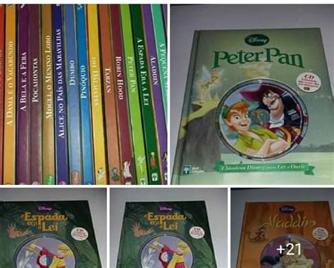 Cole O De Livros Cl Ssicos Da Disney Cd Item Infantil