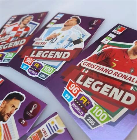 Set Cartas Legend Completo Adrenalyn Mundial Qatar Mebuscar